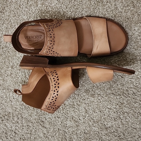 NWOT Veracruz Sunstone Artistan Sandals - Picture 2 of 3